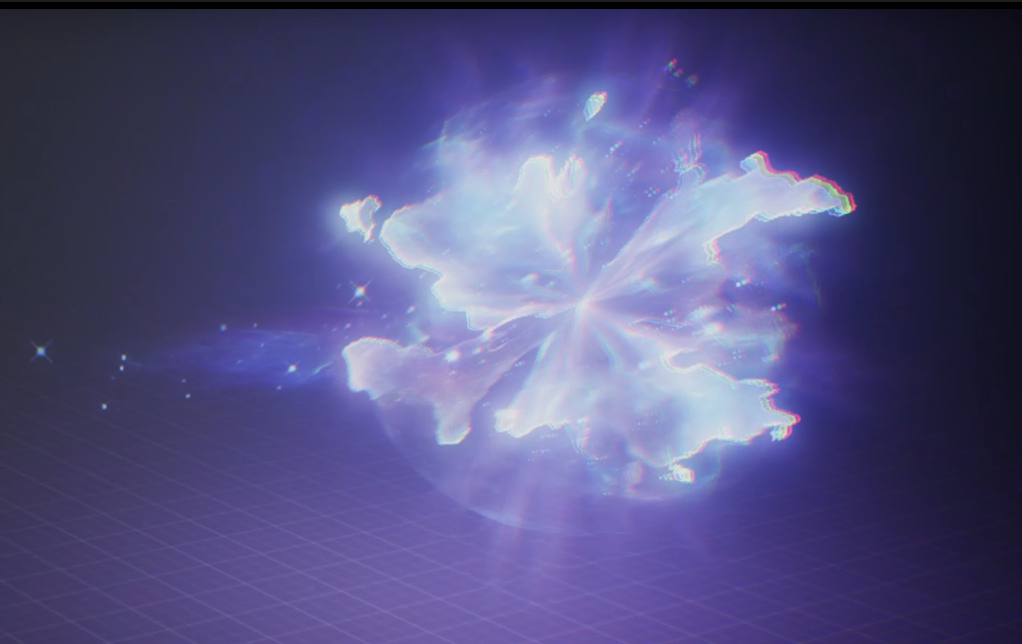 星空球爆炸