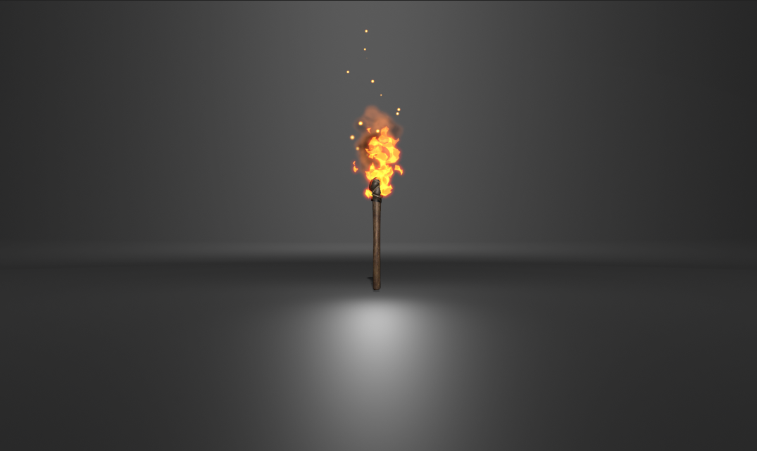 火把和场景,名字忘记改了