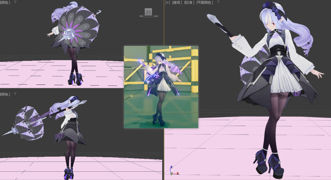 20250611站姿POSE作业
