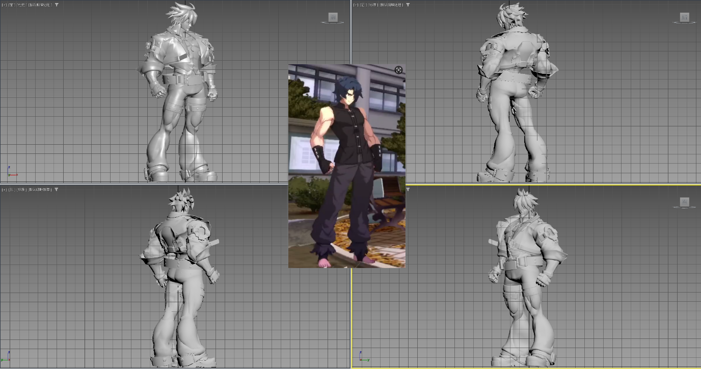 544号同学 休闲pose