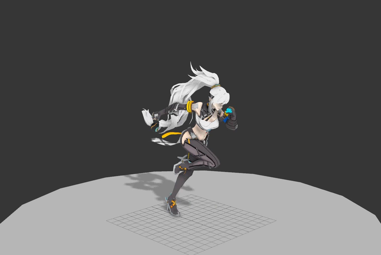 242_格斗家_跑_第二次提交[胸部优化]