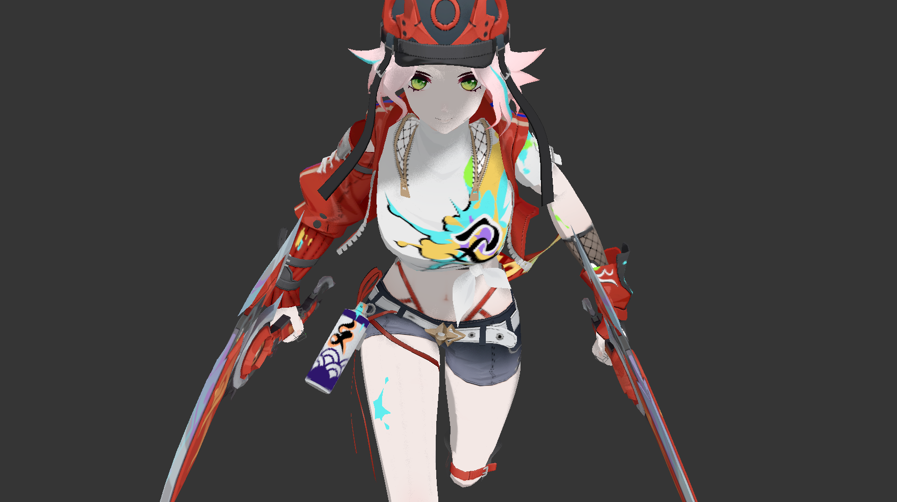 跑