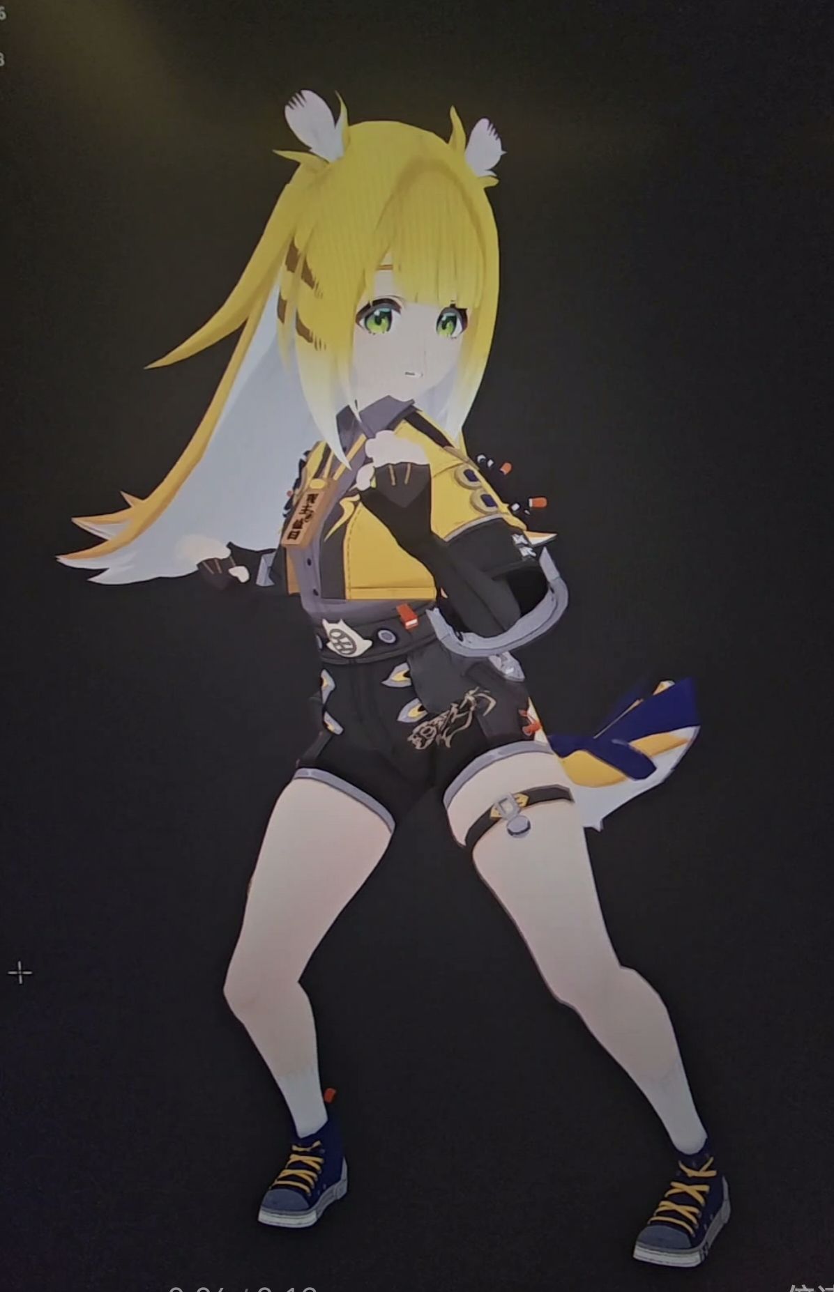 璇子动画_战斗待机