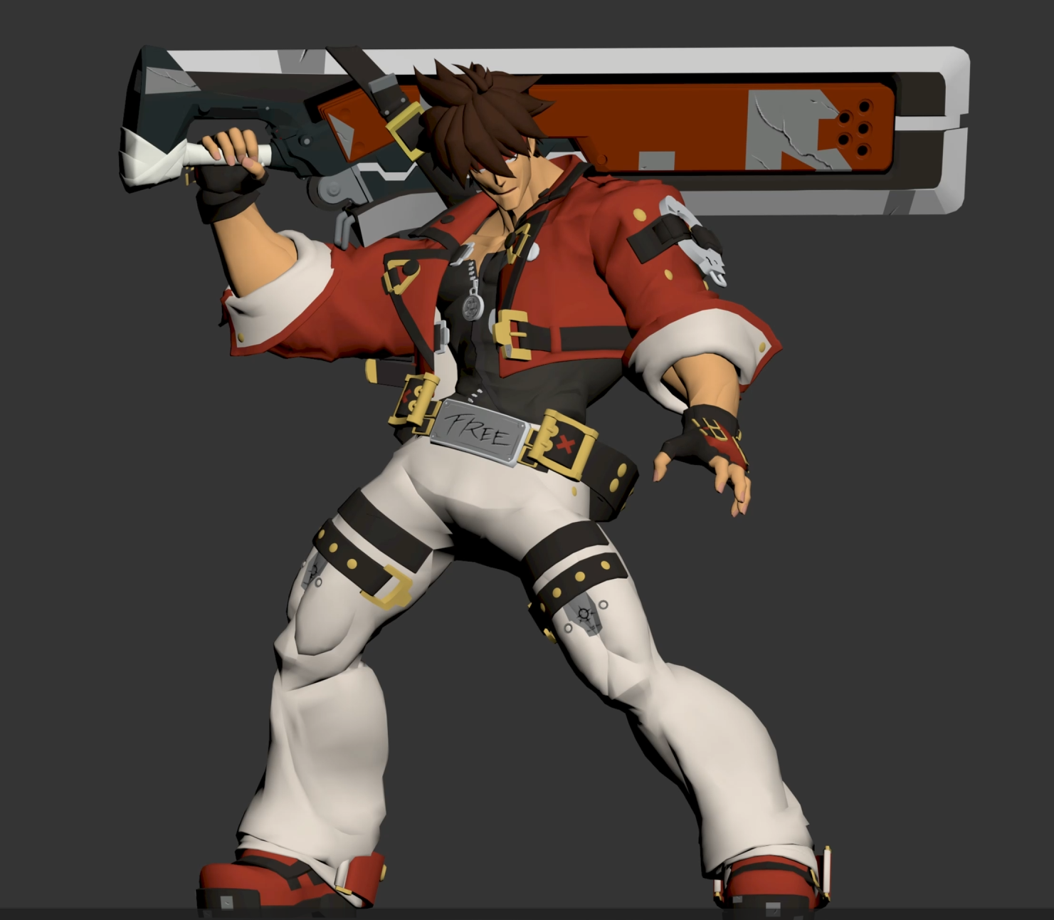 进阶待机（飘带有问题）