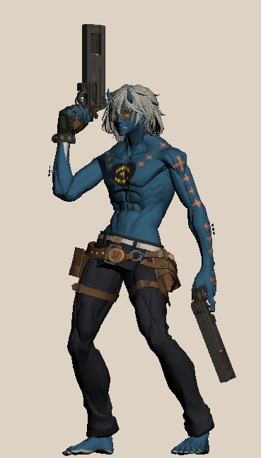 站姿待机 呼吸缓冲