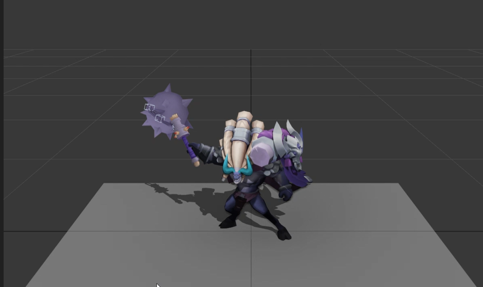 战斗待机pose