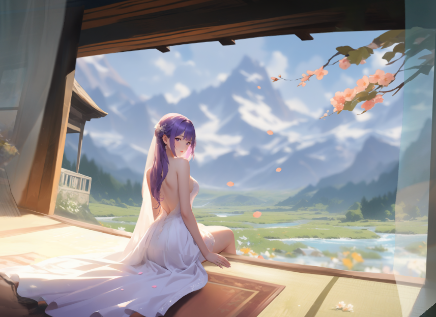 新娘转镜