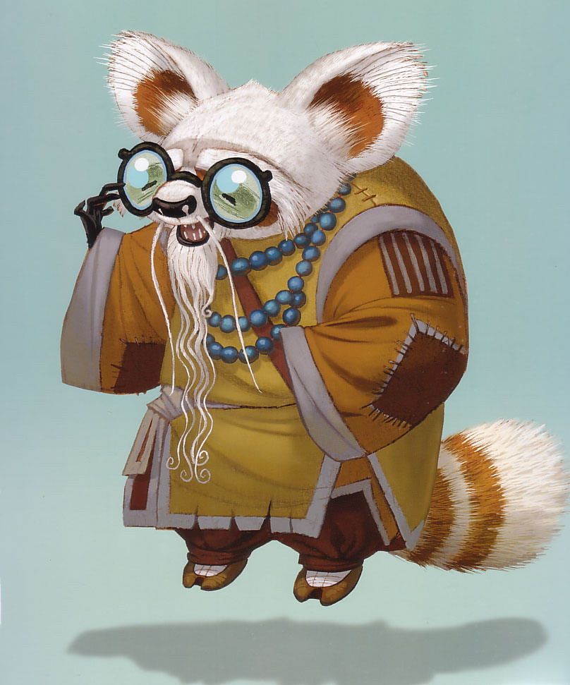 [游戏原画欣赏] 功夫熊猫原画