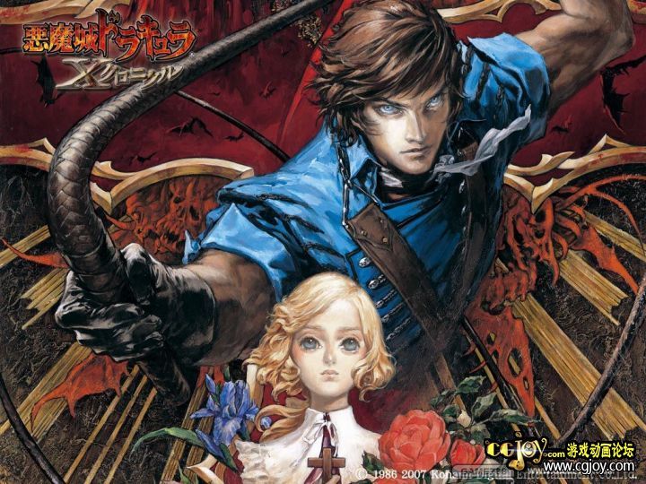 nds 恶魔城:圣教密令>游戏原画(日系)