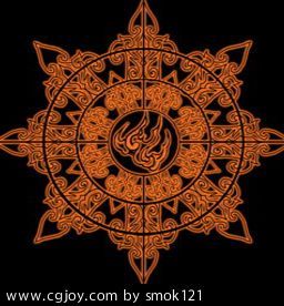 中式八卦法阵贴图