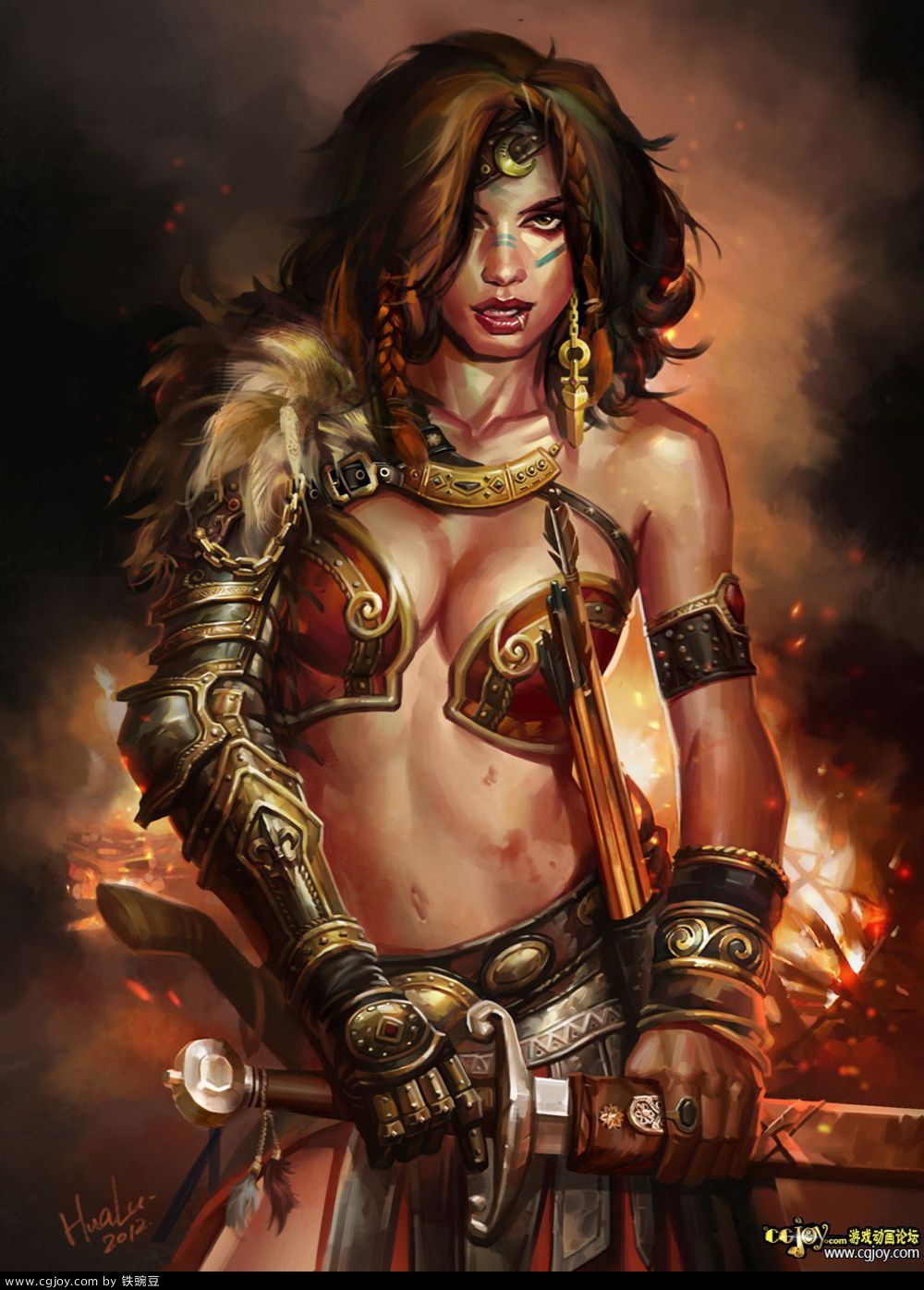 华路hualu插画&概念设定作品集 - 其他资源 - cgjoy