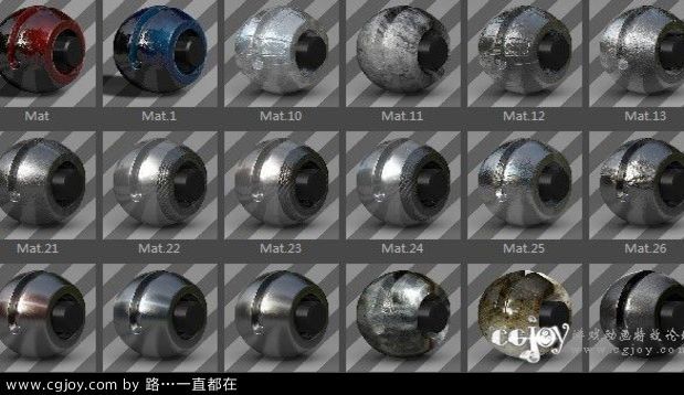 Cinema 4D Materials Collection 01_cgjoy.jpg