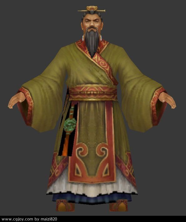 cg模型种类: 人物  男  cg模型风格: 写实  cg模型类别: 东方古代神话