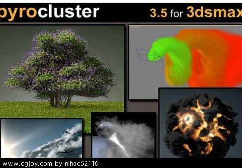 Pyrocluster 3.5 for 3ds Max 2009 32(Ч).jpg