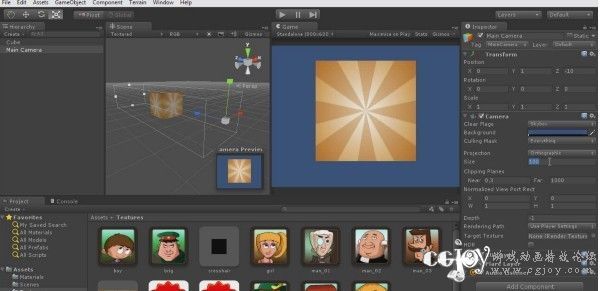 UnityάϷĿƵ̳̣3DMotive Creating 2D Games in Unity1.jpg