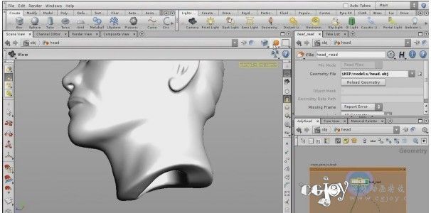 HoudiniٸƵ̳̣Digital-Tutors Controlling Your Fractures in Houdini 1.jpg