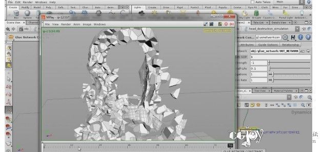 HoudiniٸƵ̳̣Digital-Tutors Controlling Your Fractures in Houdini 3.jpg