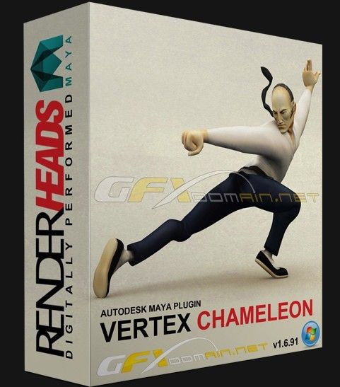 MayaɫVertex Chameleon v1.6.91 for Maya 2011-2014 Win32Win64.jpg