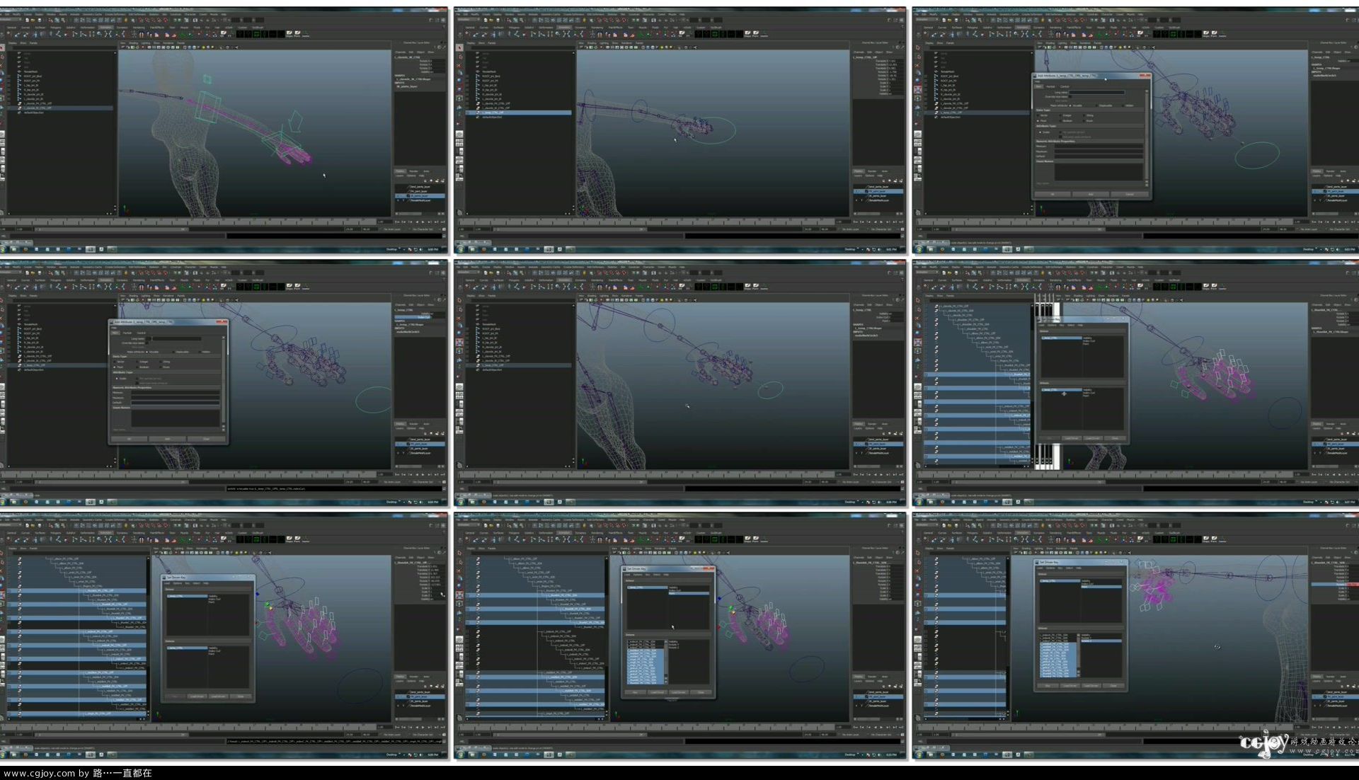 Maya Character Rigging Tutorial - Rigging the Arm   Hand with IK - (Session #4 -.jpg