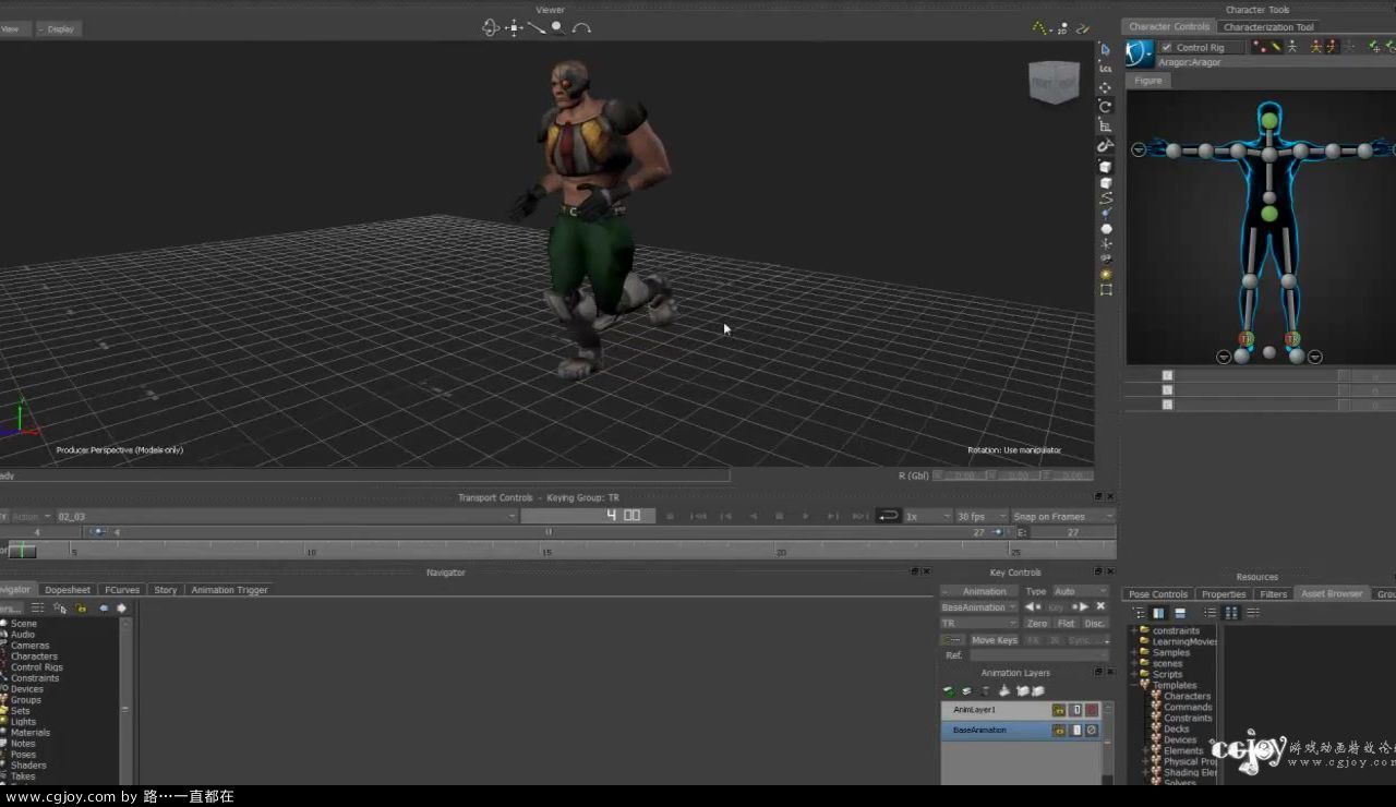 MotionBuilder Speed Tutorial  How to quickly change the direction a character is.jpg