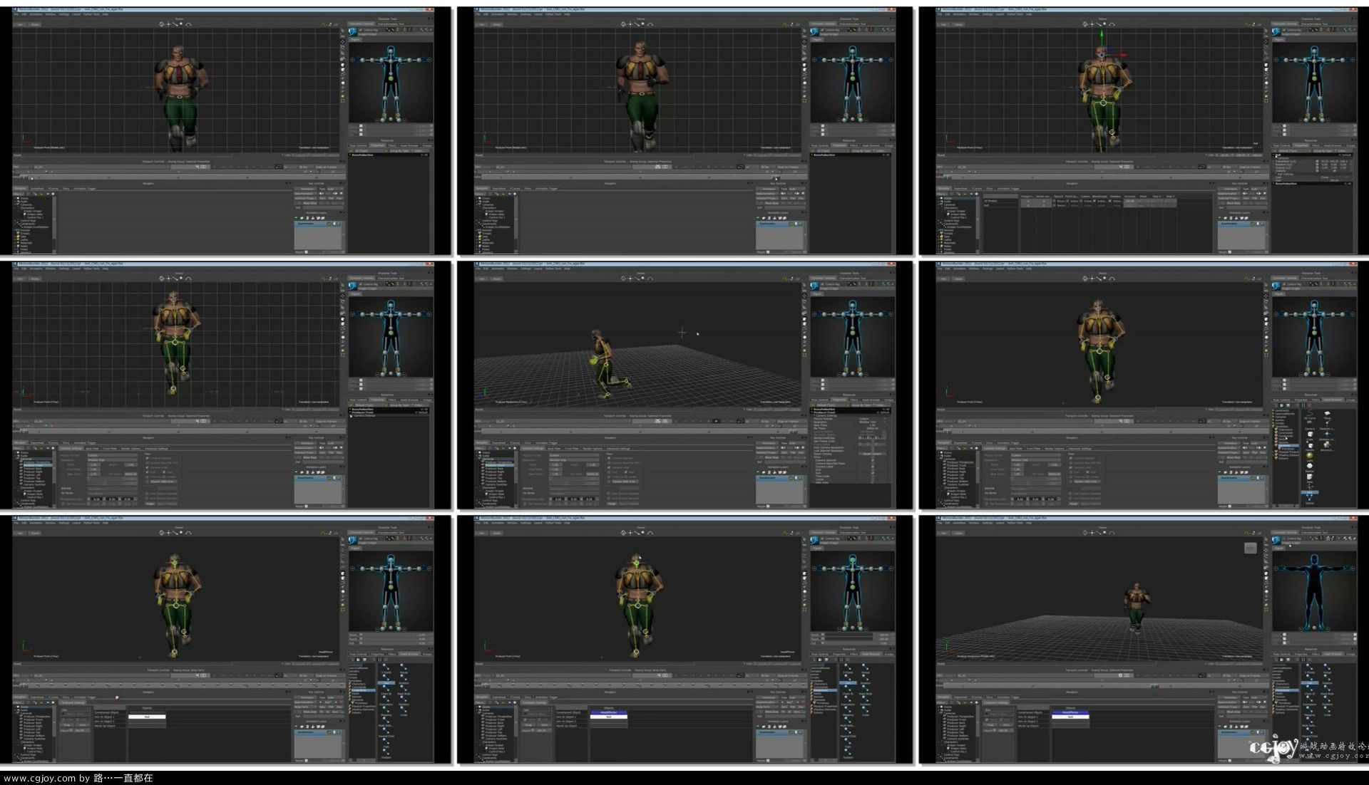 MotionBuilder Speed Tutorial Aim Constraint  Use an Aim Constraint to lock down .jpg