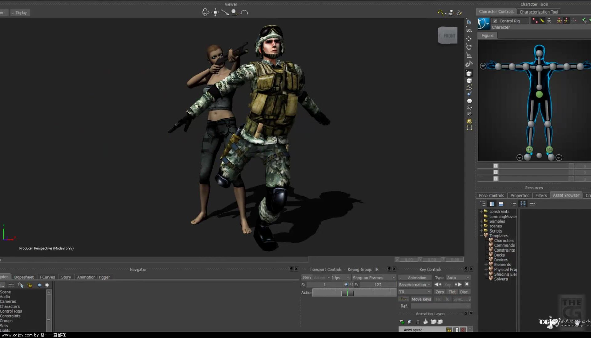 MotionBuilder Speed Tutorial with 2 Characters  Load &amp; combine 2 different mot.jpg