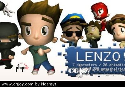 Lenzo Character Pack 1.0 unity3d ģ.jpg