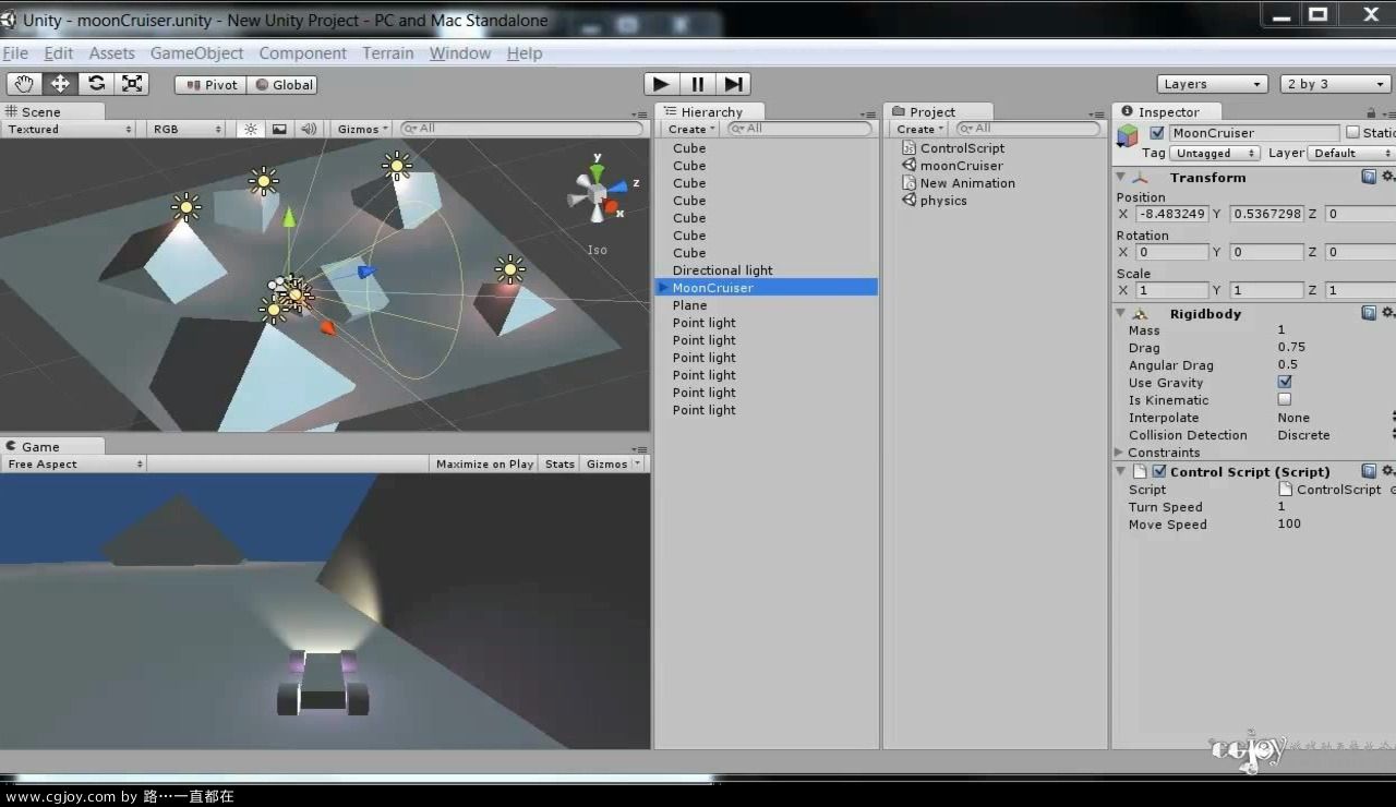 Unity  Getting Started by Creating a Quick Game.flv_20130904_170552.754.jpg