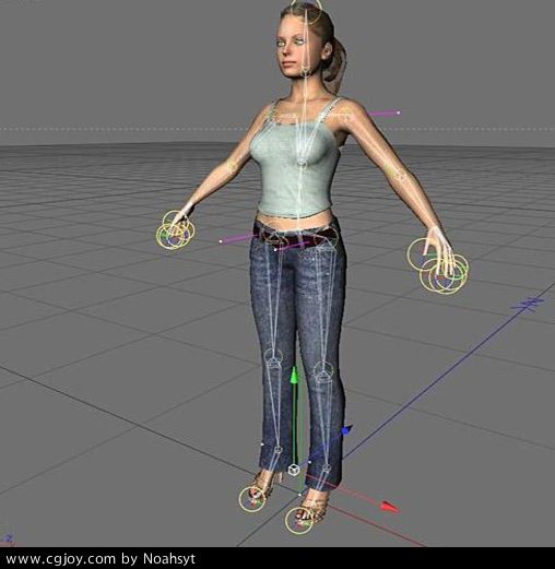 DOSCH 3D 󶨽ɫģͿ Rigged Humans for Cinema 4D.jpg