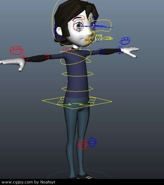 ʮһ꿨ͨɫСк3dģ - Eleven Rig_RC1_3d model.jpg