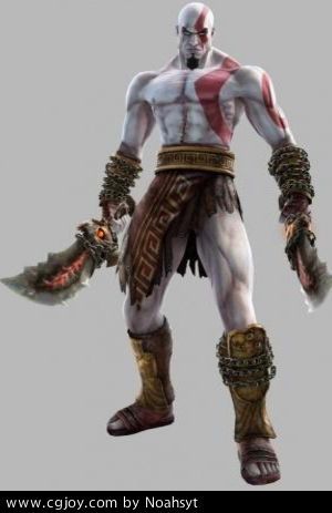 ս˹ 3dϷģ God Of War kratos 3ds Max.jpg