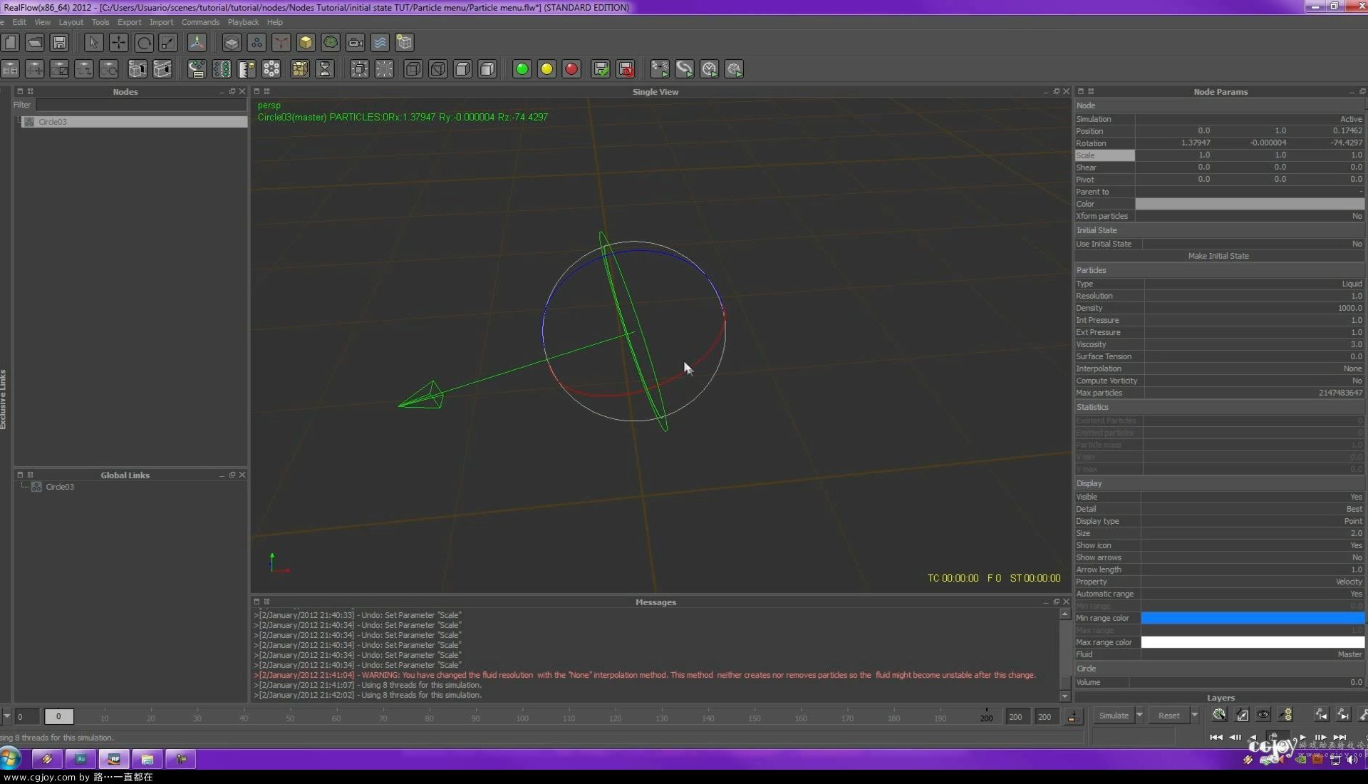 Realflow Tutorial - The shortcut keys VOL.2.flv_20131026_171713.823.jpg