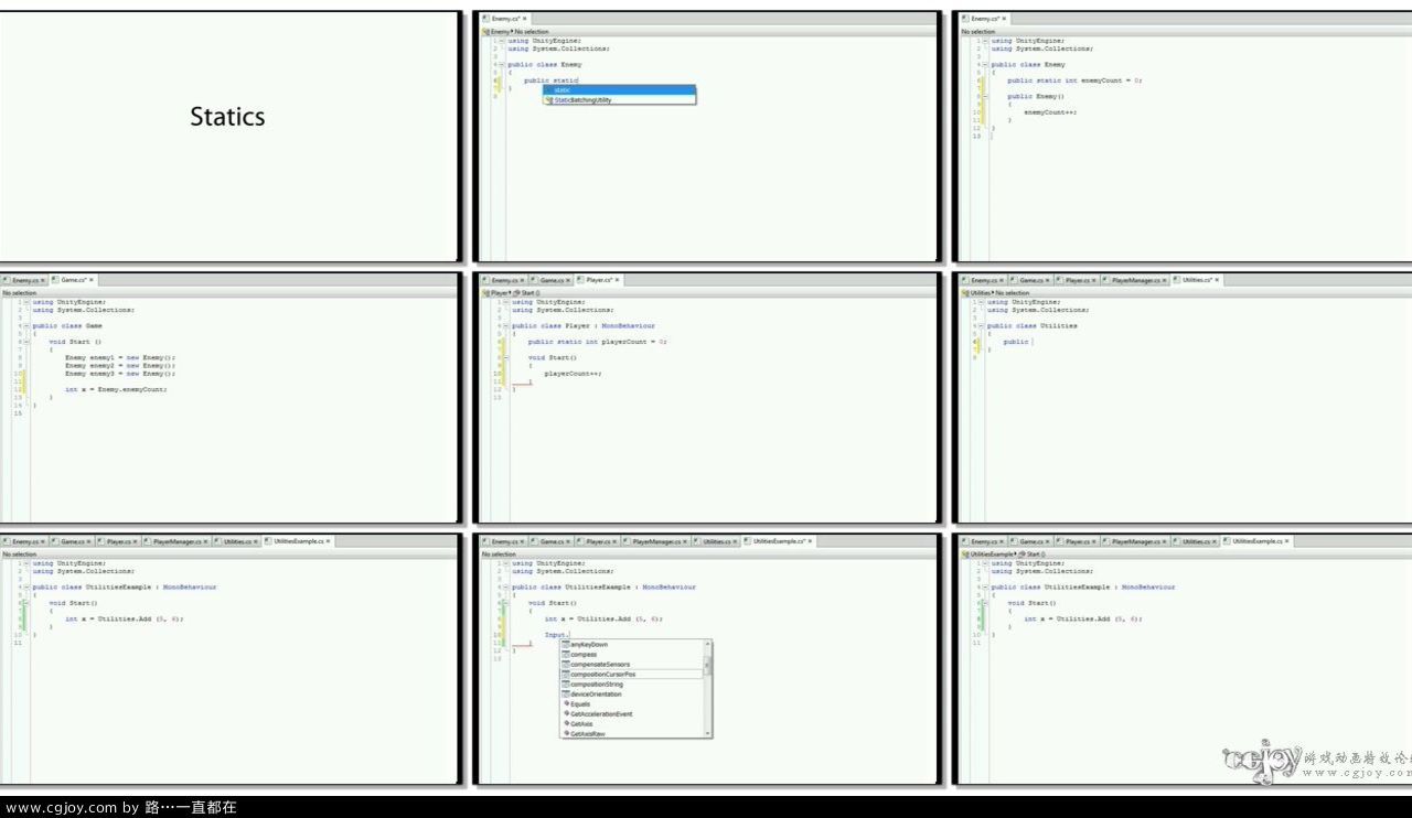 Statics - Unity Official Tutorials.flv.jpg