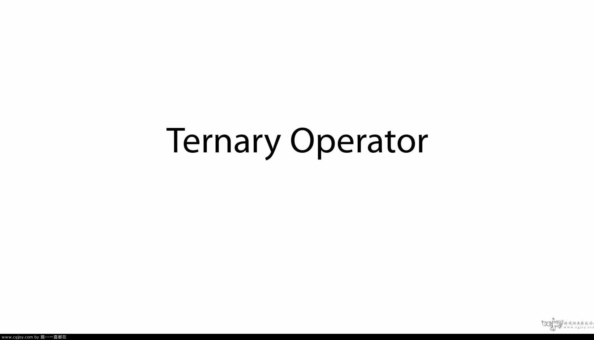 Ternary Operator - Unity Official Tutorials.mp4_20131026_212431.410.jpg