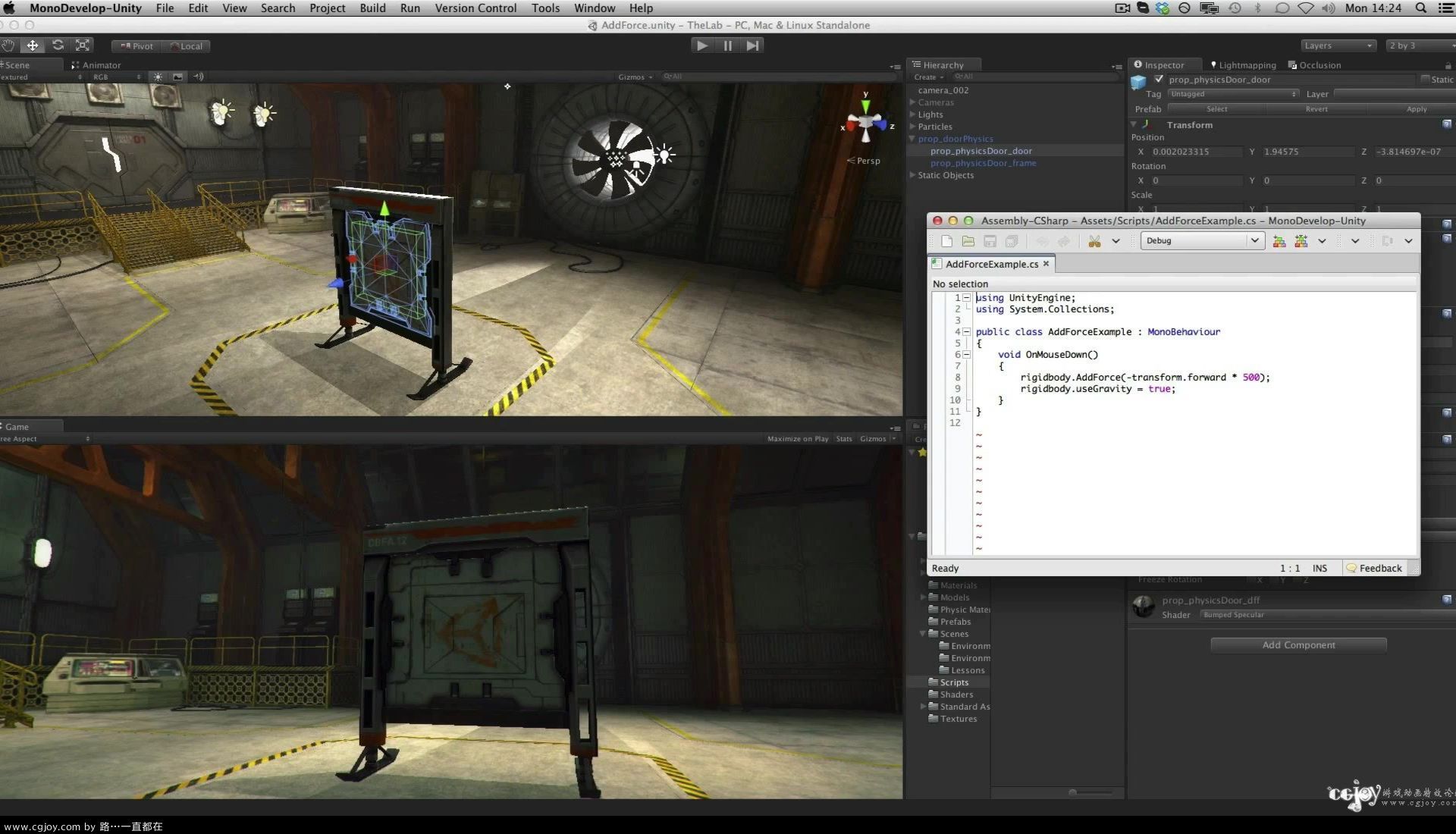 AddForce - Unity Official Tutorials.mp4_20131028_221051.169.jpg