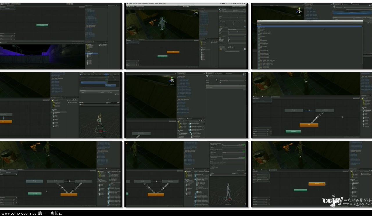 Stealth game tutorial - 202 - Player Animator Controller - Unity Official Tutori.jpg