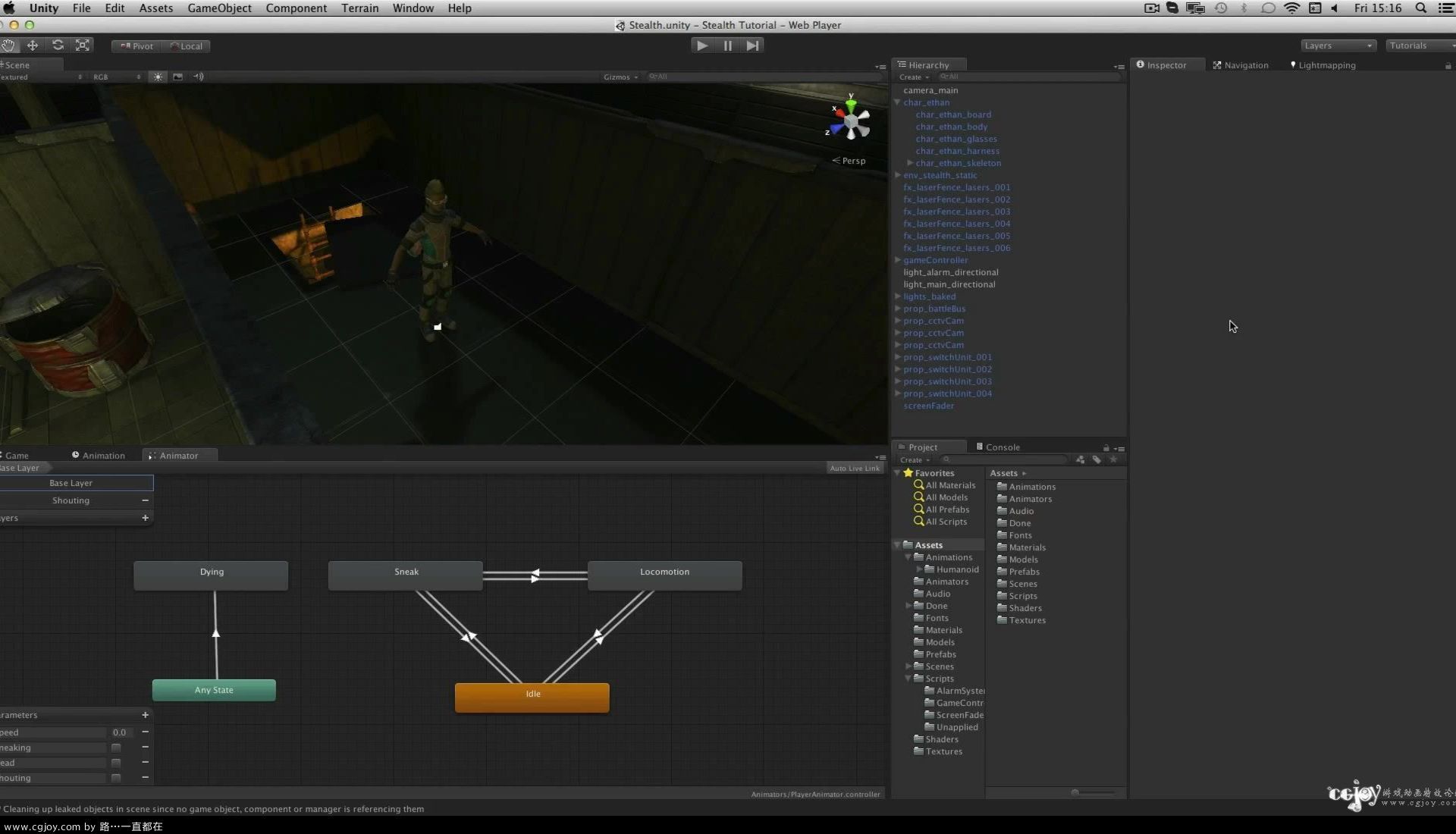 Stealth game tutorial - 204 - Player Movement - Unity Official Tutorials.mp4_201.jpg