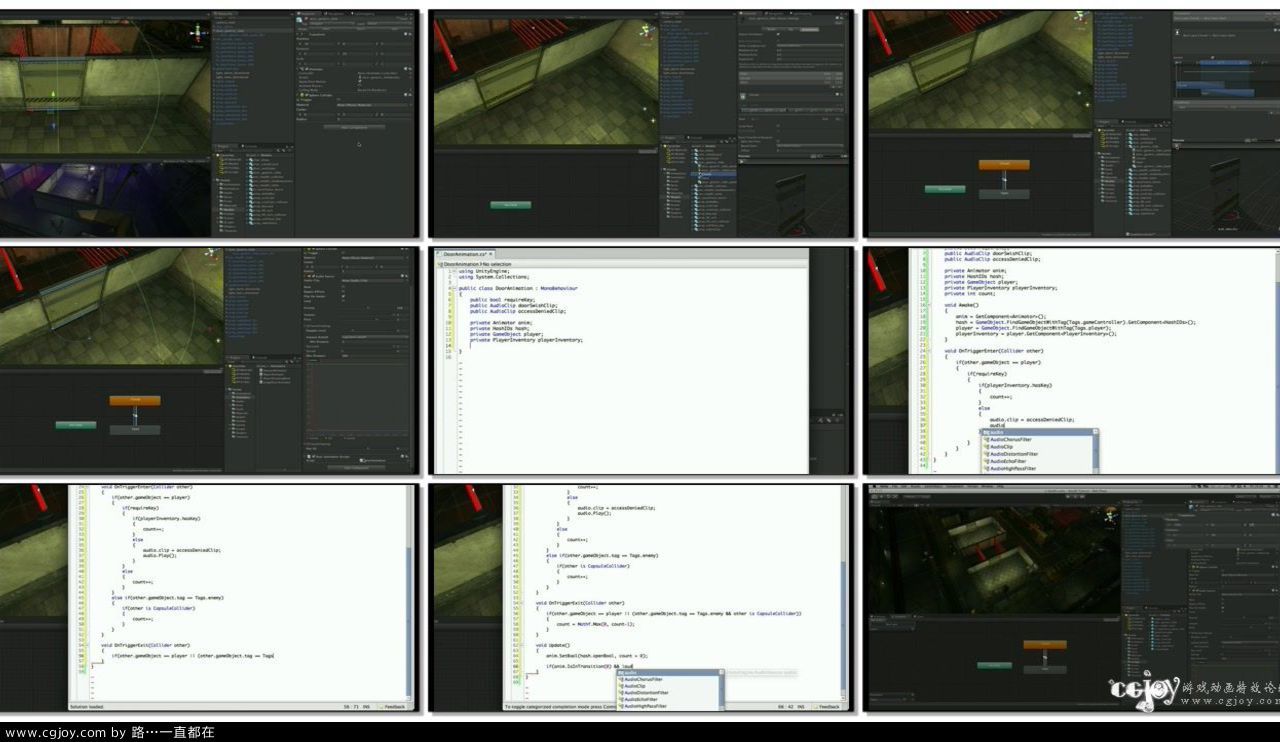 Stealth game tutorial - 303 - Single Door &amp; Animation - Unity Official Tutoria.jpg
