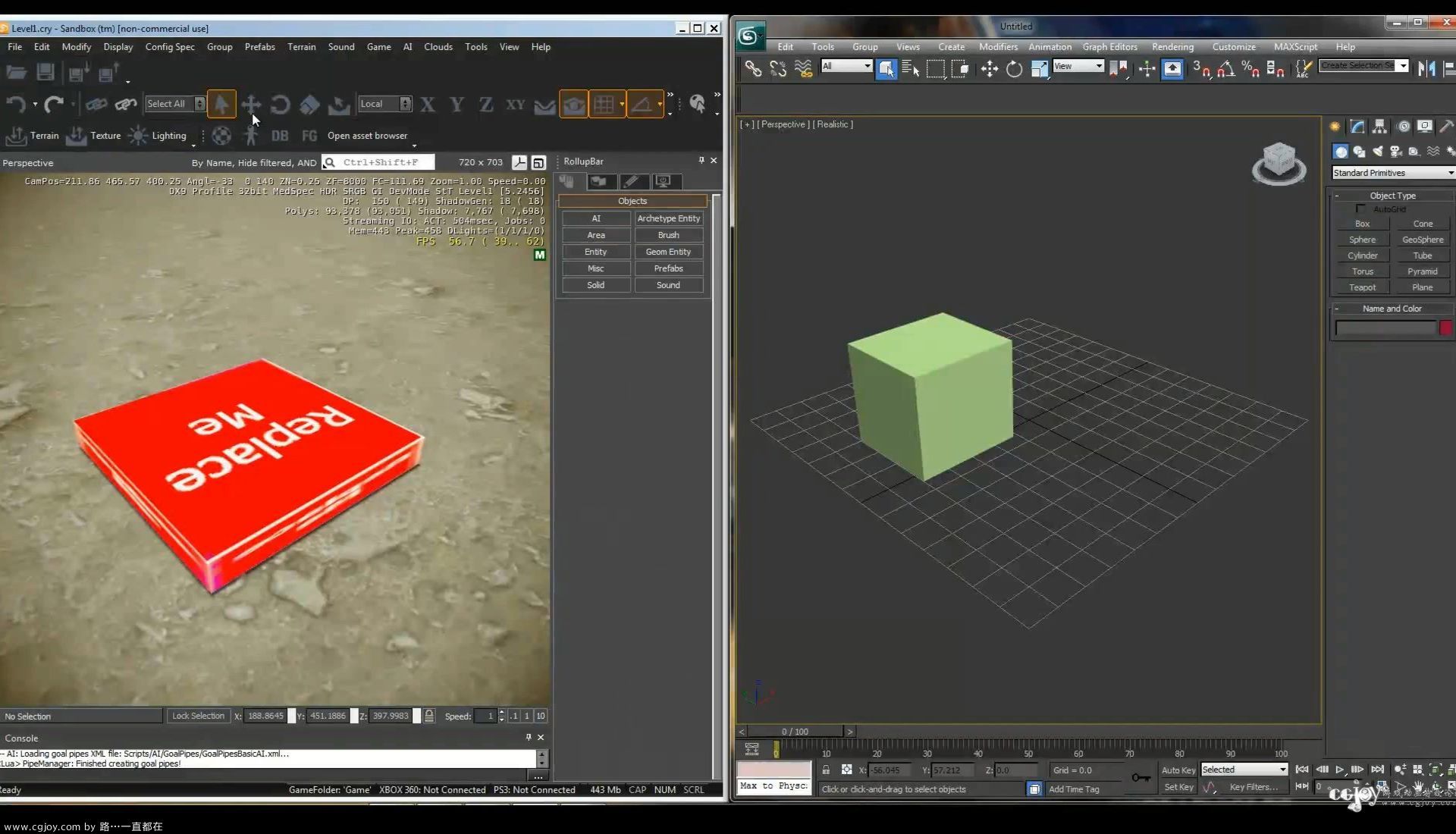 CryEngine 3 SDK (Sandbox) Tutorial part 9  the Rotate Transformation Tool [HD].f.jpg