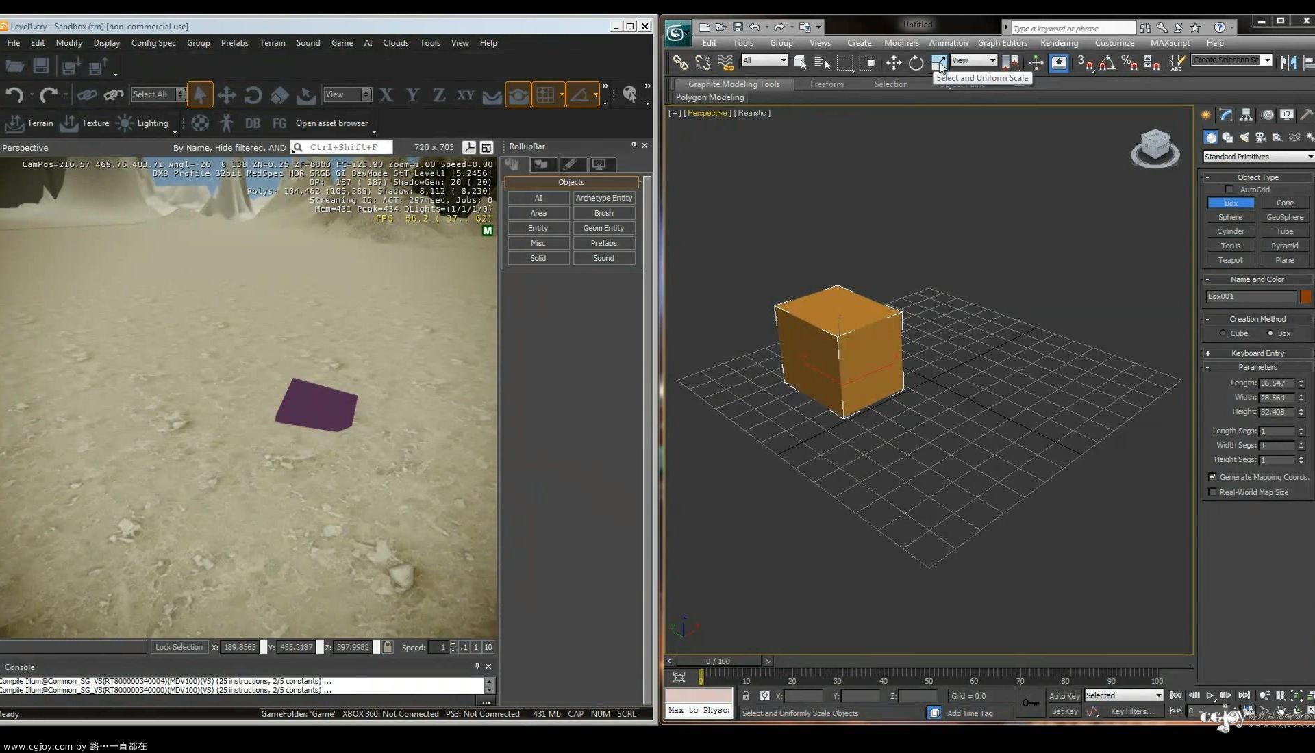 Cryengine 3 SDK  Tutorial part 10  the Select and Scale tool [HD].mp4_20131030_1.jpg