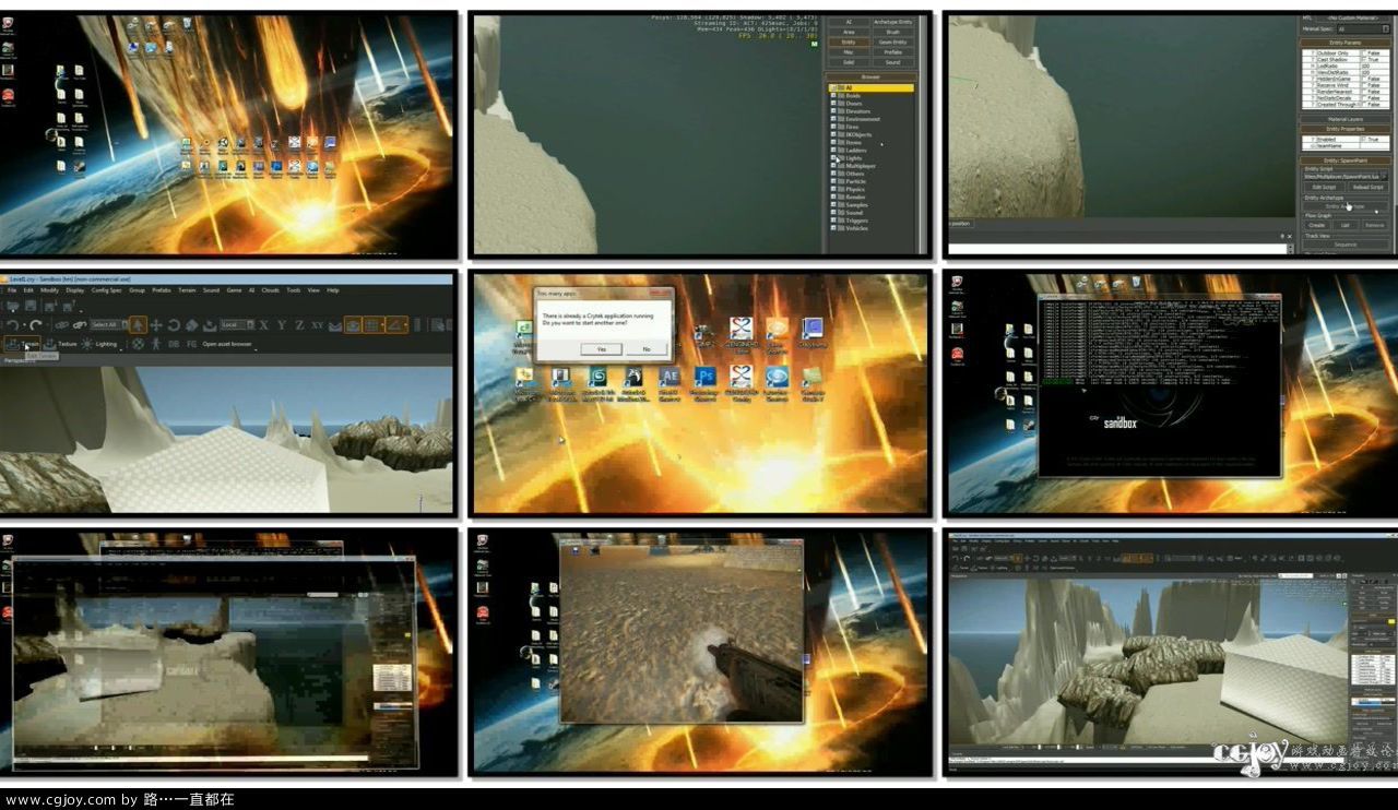 CryEngine 3 SDK (Sandbox) Tutorial part 14  CryEngine 3 SDK launcher [HD].mp4.jpg