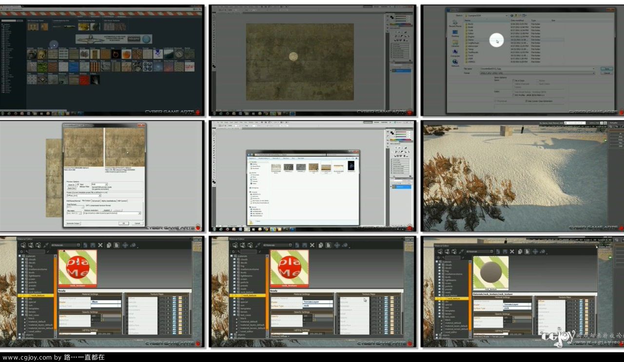 CryEngine 3 SDK Tutorial part 26  Custom Terrain Material[HD].mp4.jpg