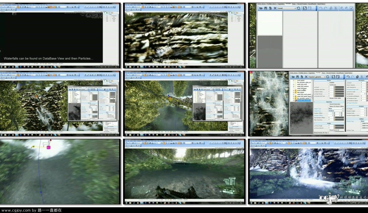 CryEngine3 Tutorial 15-Create a Waterfall.mp4.jpg
