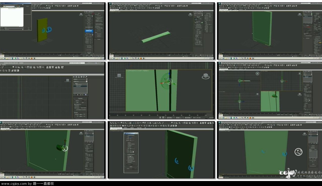 3ds Max Reactor  Constraints and Constraint Solver  -HINGES.mp4.jpg