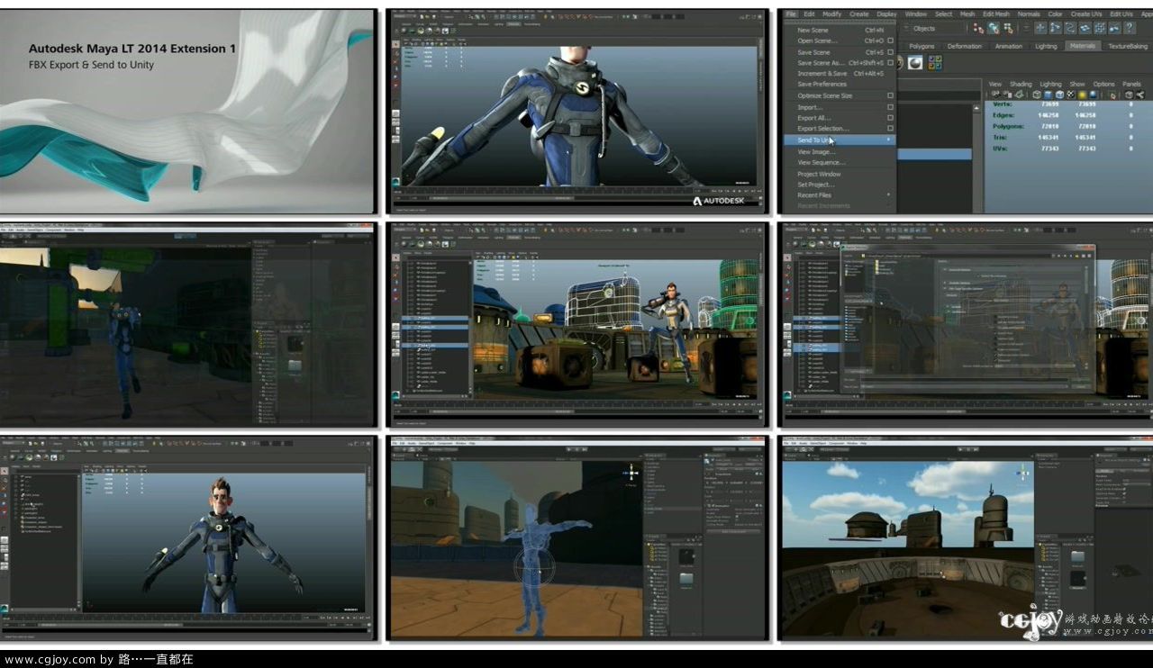 Maya LT 2014 Extension 1  Send to Unity.mp4.jpg