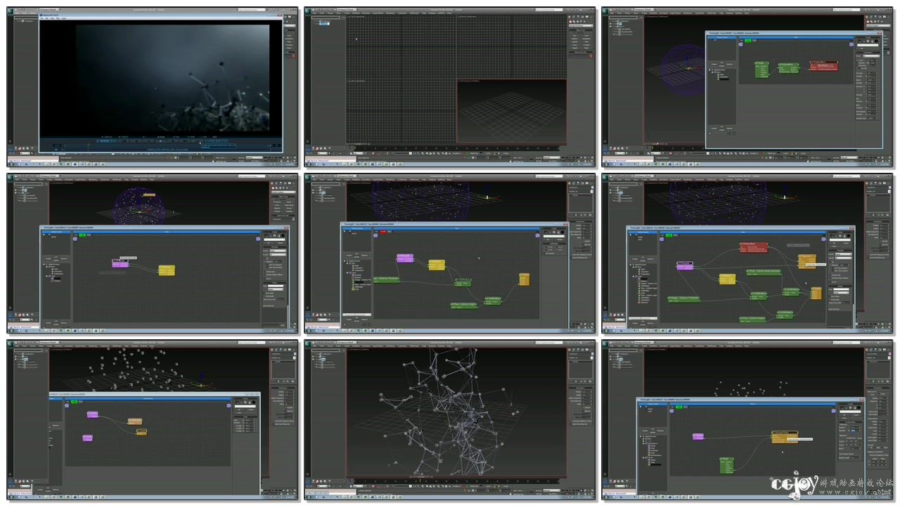 3dsmax and Thinking Particles - Plexus Effect Creation.mp4.jpg