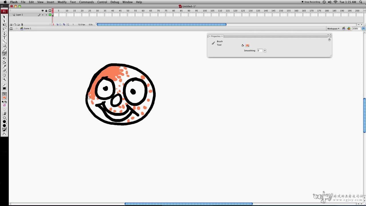 Flash Animation Tutorial #2, Tools and Properties.mp4_20140519_153516.149.jpg