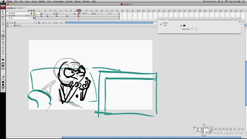 Flash Animation Tutorial #4 Using Audio.mp4_20140519_153605.476.jpg