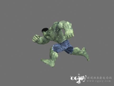 绿巨人 绑定 一个跑步练习