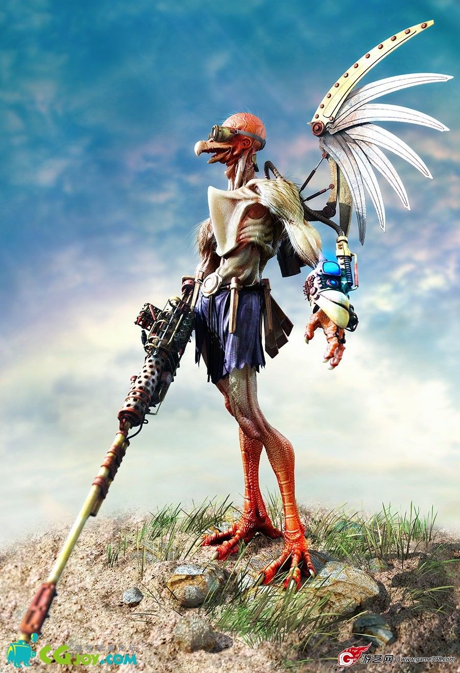 次时代三维作品原画素材设定资料278p